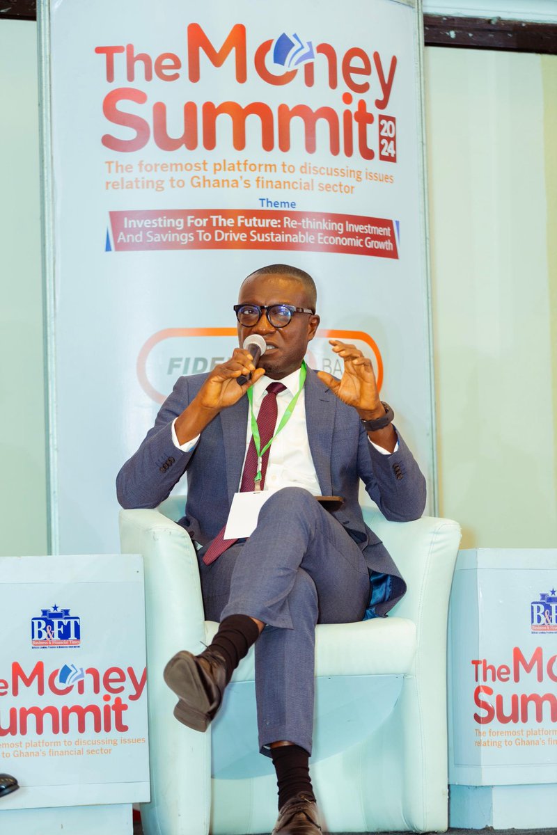LetshegoGhana's tweet photo. Our Chief Business Officer, Sam Donkor, is currently speaking on a panel at The Money Summit 2024 on the topic: "Digitalization of money: Re-thinking financial electronic transactions for economic growth.
#Letshego #LetsGo #BNFT #TheMoneySummit #InvestingForTheFuture #Finance #EconomicGrowth