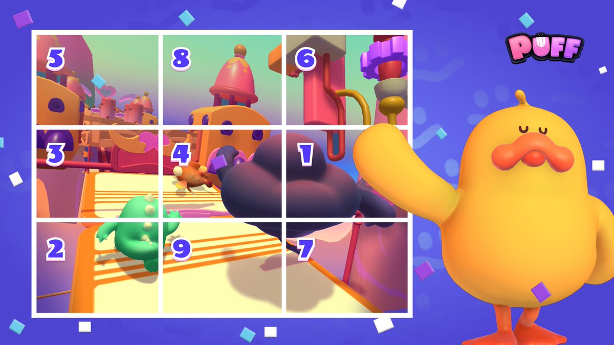 R u familiar w/ #PuffGo official gameplay enough to restore the puzzle of the weekend? Can ur problem-solving skill stand out from the crowd? 🔍 Check out the answer key of this jigsaw puzzle below ✅ Did u restore it correctly? Stay tuned for more fun challenges & adventures!