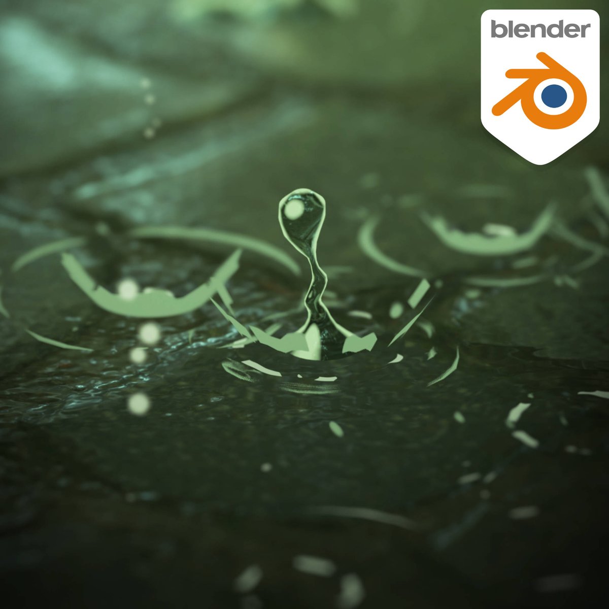 3D Rain and Splashes Tutorial is out! ✨
#blender