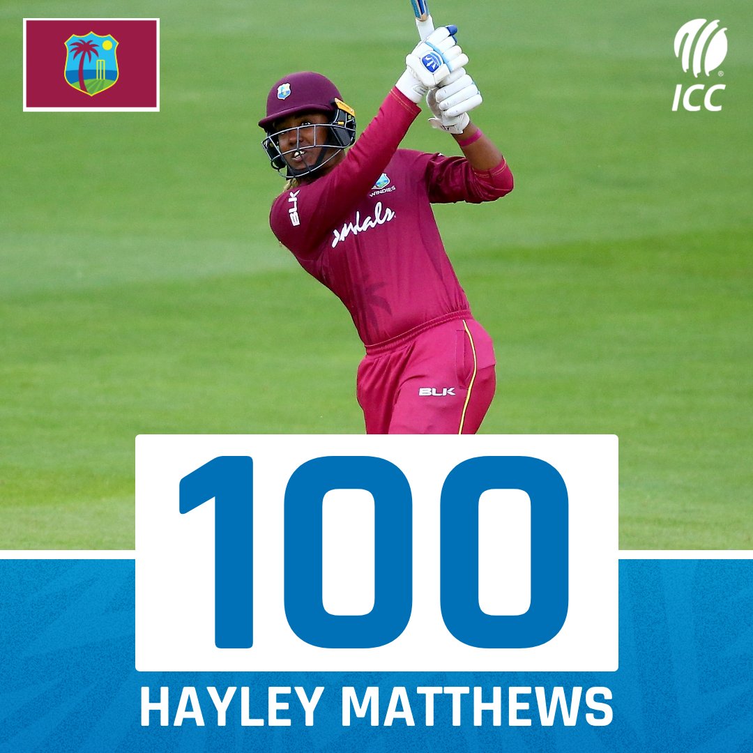 Hayley Matthews' fine form in Pakistan continues 👌 Watch the action on ICC.tv (in select regions) 📺 📝 #PAKvWI: bit.ly/3UuCGwO