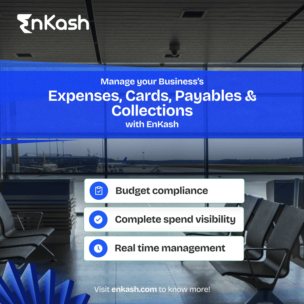 One Platform, Zero Hassles with EnKash! 🚀 The One-Stop Solution for Seamless Travel & Expenses, Cards, Collections, and Payables for your business. 💼 #business #smartbusinessmove #finance #smartfinance