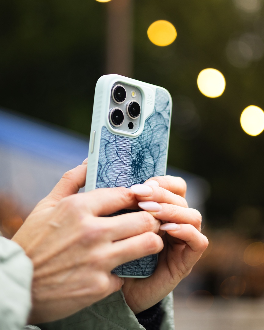 Spring just got a major upgrade with ZAGG's chic Snap Fabric Magsafe cases. Effortlessly cool, endlessly classy. Your phone, your statement! To explore our cases head to zagg.com #ZAGG #iphone #phonecase #protectbetter #phoneprotection #springtime #springvibes