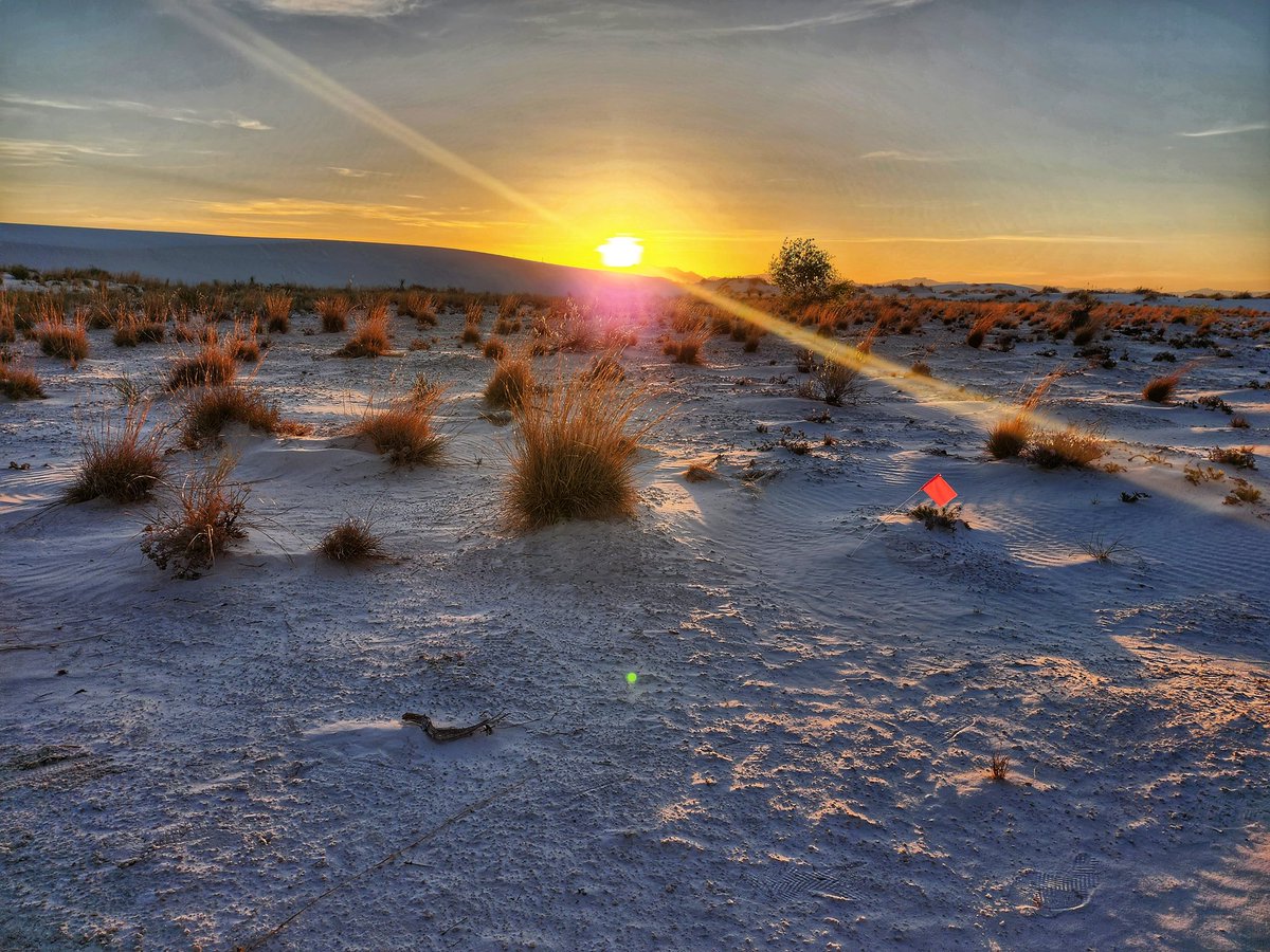 White Sands National Park 
#NationalParksWeek