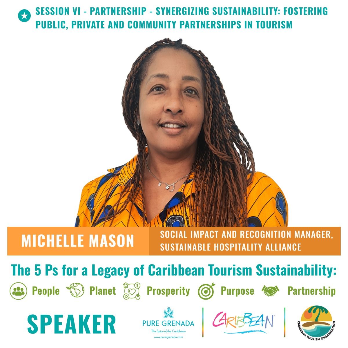 Today our Programme Manager, Michelle Mason, and #CEO, @GWMandziuk are speaking at the #Caribbean Conference of #SustainableTourism Development.

Together, they will detail the transformative power of multi-stakeholder #partnerships in advancing #sustainability.

#NetPositive