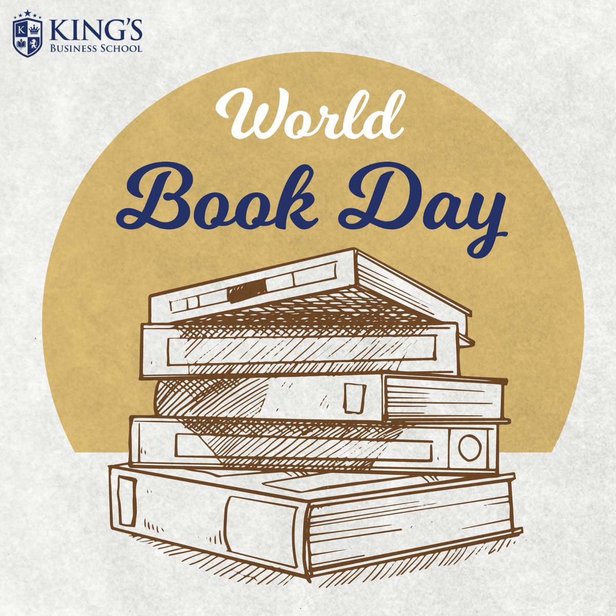 Today, let's celebrate the power of books to inspire, educate, and entertain. Happy World Book Day!

#worldbookday2024 #worldbookday #inspire #educate #powerofbooks #kingsbusinessschool