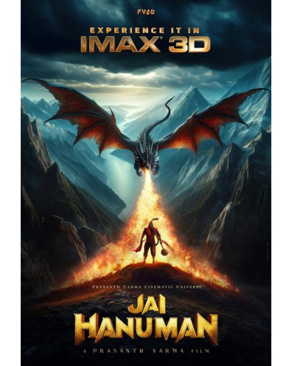 On this auspicious #HanumanJanmotsav, May we all stand against all the adversities and emerge victorious. Experience the epitome of Lord #Hanuman ji‘s EPIC BATTLES in IMAX 3D💥 Coming soon to Theaters. . . . #PrasanthVarma #JaiHanuman #IMAX #HanumanJayanti