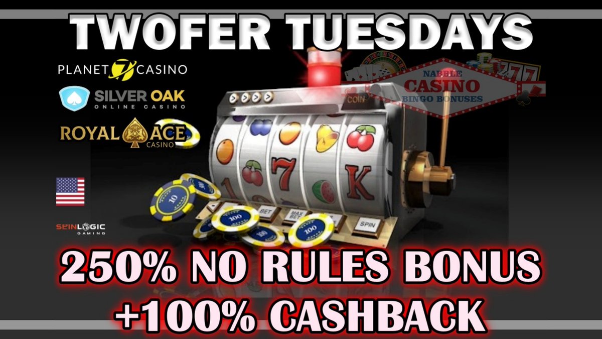 250% Tuesday No Rules Bonus and 100% Insurance | RTG Casinos nabblecasinobingo.com/250-no-rules-b… #casino #slots #freespins #bonus #CouponCode #casinobonus #CasinoBonusCodes #onlinecasino #OnlineSlots #Tuesday