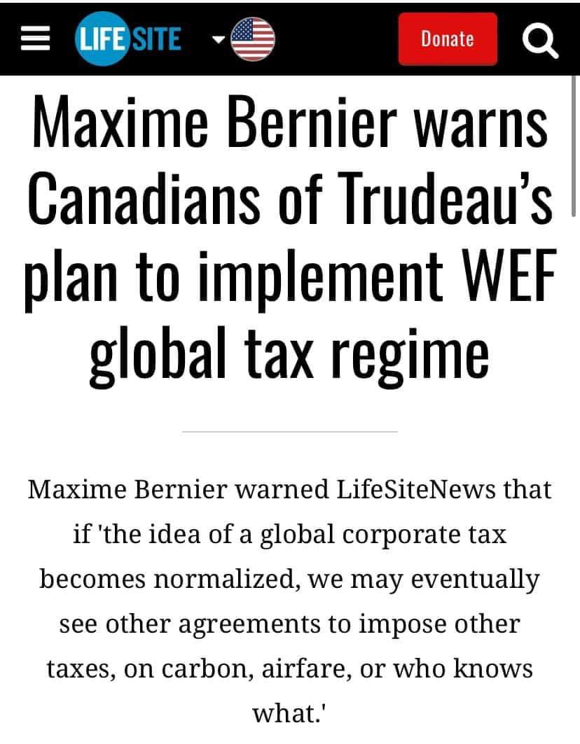 Maxime is absolutely correct!
#SaveCanada