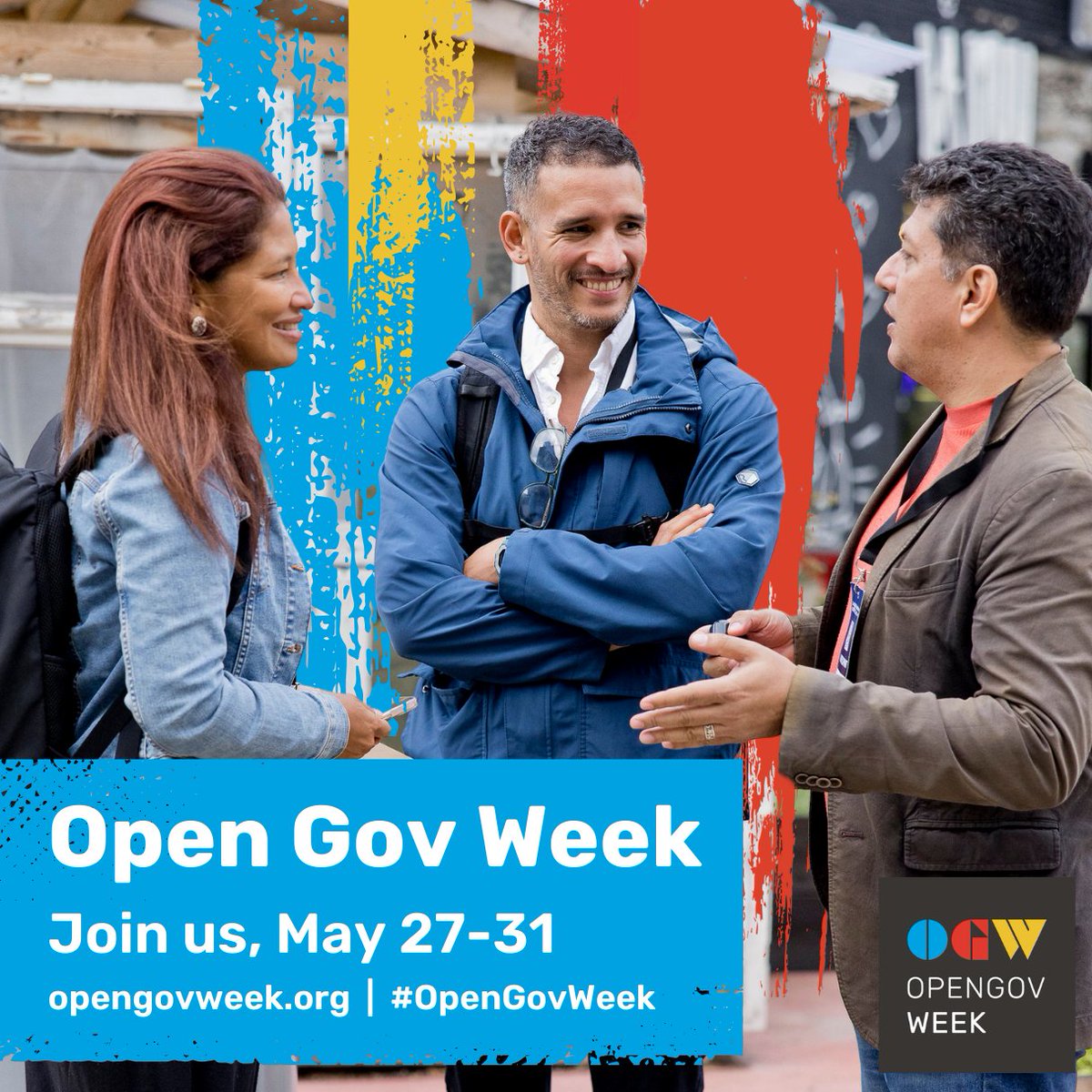 #OpenGovWeek is just around the corner! Join us in raising open gov ambition from May 27-31, 2024. Want to promote your event? Visit opengovweek.org for: 🛠️ Toolkits in English, Spanish & French 🎨 Customizable Graphics 🤳 Pre-made graphics for social media and more!