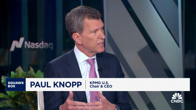 .@KPMG_US Chair and CEO @paulknopp appeared on @SquawkCNBC to share insights from the 2024 U.S. #CEOoutlook Pulse Survey. Click below to watch the full interview! #economy #genAI bit.ly/4499n6h