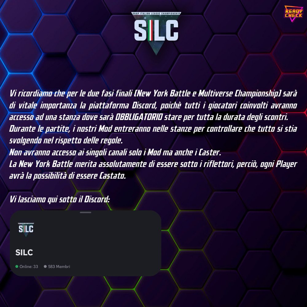 SILC Tournament tweet media
