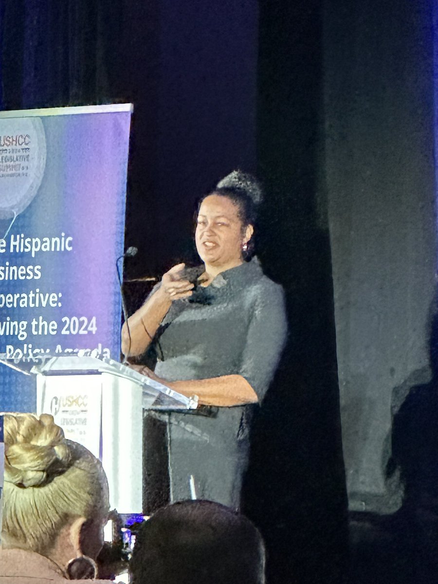 HISCEC's tweet photo. It is always great to learn from Chanelle Hardy, Head of Civil Rights @Google. Thank you, Chanelle, for your leadership and support of small businesses in the digital economy. #ushccls24 #Google https://t.co/NNKLtb4Wog