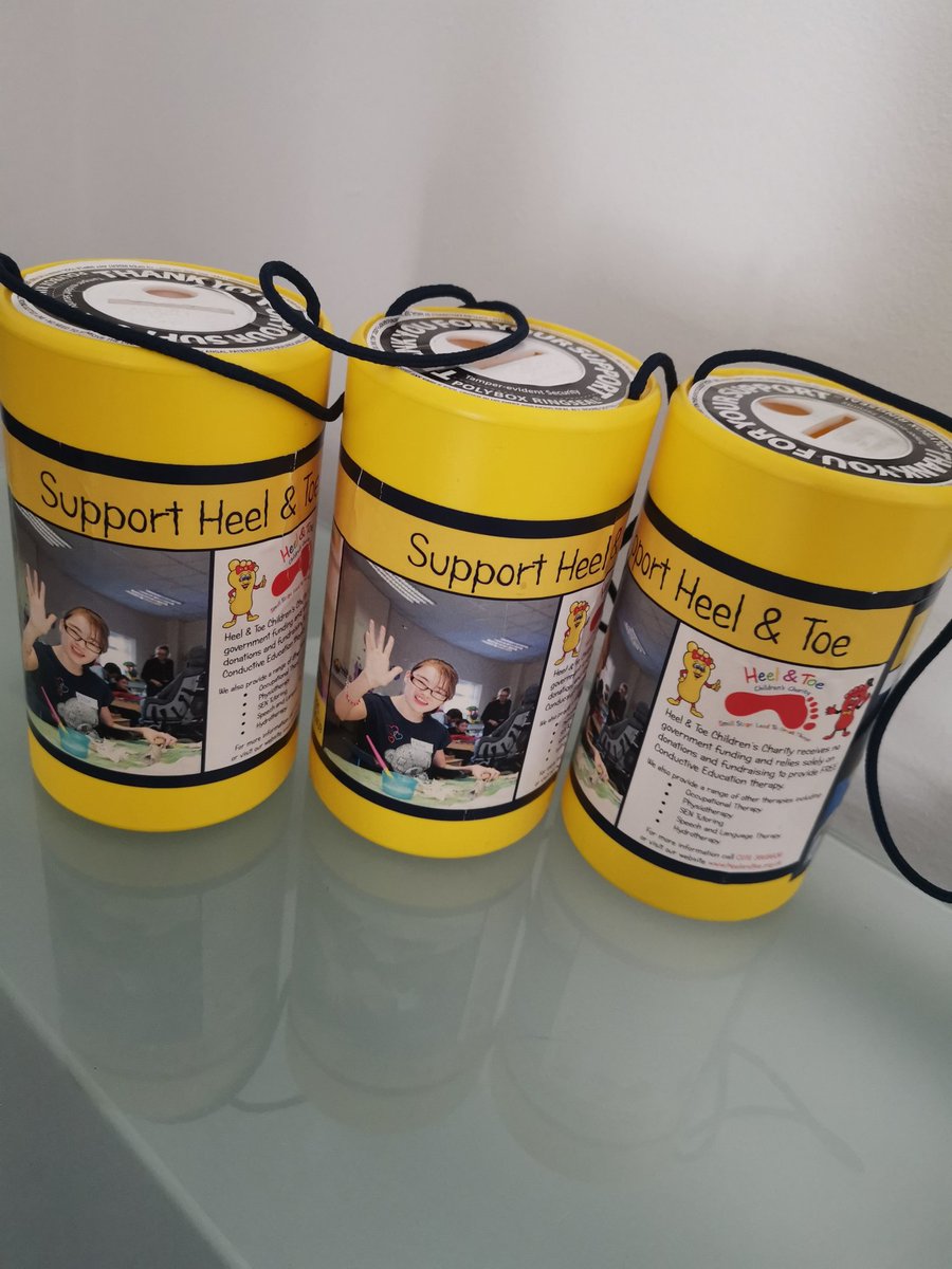 Can your shop/business take one of our Charity collection Tins? 🪙🪙🪙🪙🪙
Please help us to raise funds for our children at 
@HeelToeCharity👣
Email mandy@heelandtoe.org.uk if you can help.
#CharityTuesday #BizHour #NorthEastHour