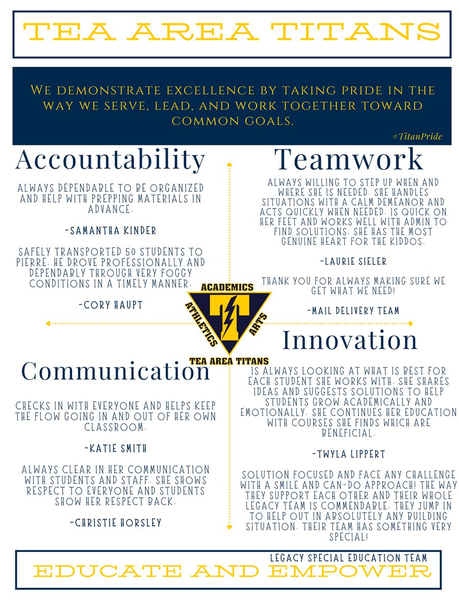 Tea Area School District tweet media