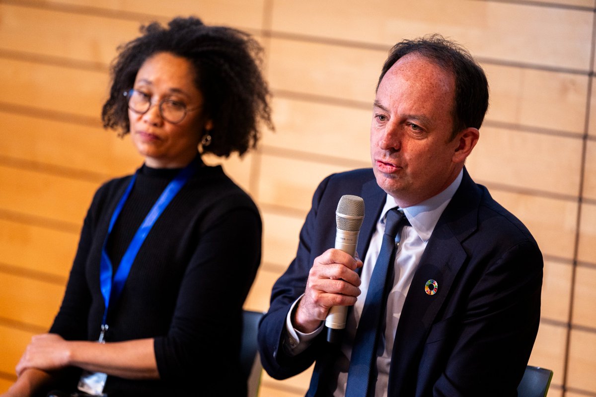 🗣️<a href="/jeanvanwetter/">Jean Van Wetter</a> “Investing in #globalhealth is a common good. Improving health systems requires long-term commitments &amp; initiatives at different levels. Enabel has the experience to do this in the most difficult contexts, with concrete results". 

#EU2024BE 🇪🇺