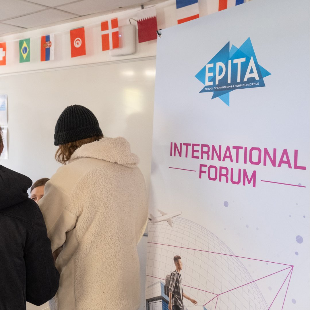 Samedi dernier, le Forum International de l'EPITA était de retour ! 🌏 Le Forum est destiné aux étudiants en 1ère année de Cycle préparatoire qui se préparent à effectuer un semestre d’échange à l’international. Un grand merci à tous nos partenaires présents ! 🙏