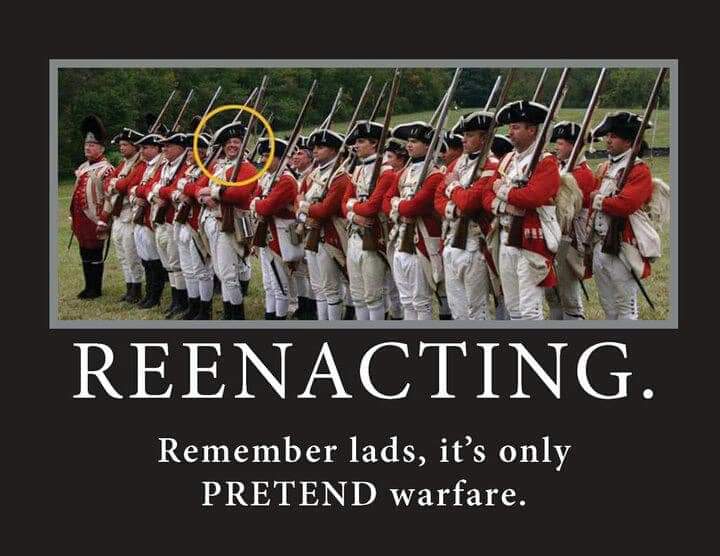 Oof....someone should've told me sooner
#reenactor #reenacting #reenactorlife #18thcentury #18thcenturylife #americanrevolution