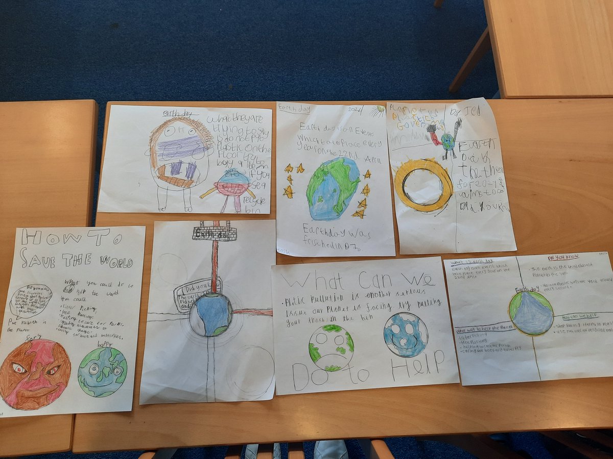 P2atCanalView's tweet photo. P2s and P3s were reading about Earth Day yesterday and today began creating posters to highlight the importance of protecting the environment.

@CanalViewPSEdin
@P3atCanalView 
#onlyatcanalview https://t.co/g83mVX7Z2W