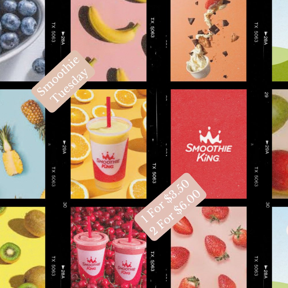 Pirates - Today is the day! During lunch you can buy Smoothie King smoothies at The Galley. We have six unique flavors. Come get your favorite today! Did you know that we now accept Apple Pay and Google Pay at The Galley?? Use any tap form of payment for any Galley merch!!