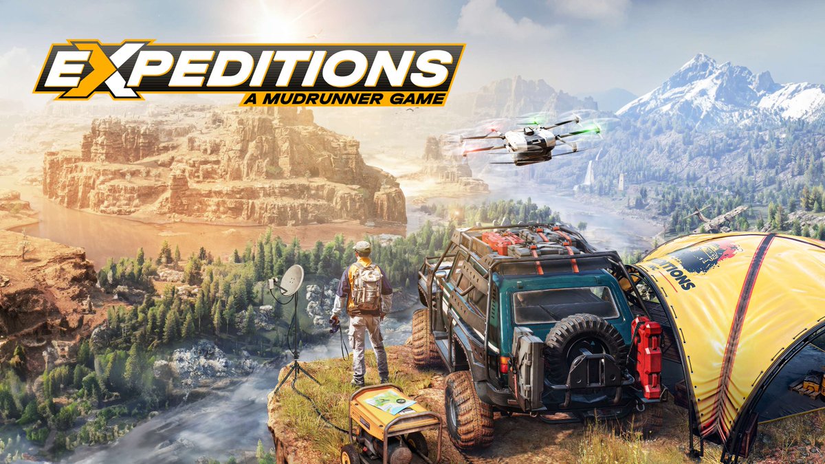 Before launching a bigger update in May, here is the third update of #Expeditions: A MudRunner Game! It includes: 🚚 Bug fixes regarding achievements and quests 🚚 Improvements to gameplay and UI 🚚 QoL improvements Learn more here: forums.focus-entmt.com/topic/65503/up…