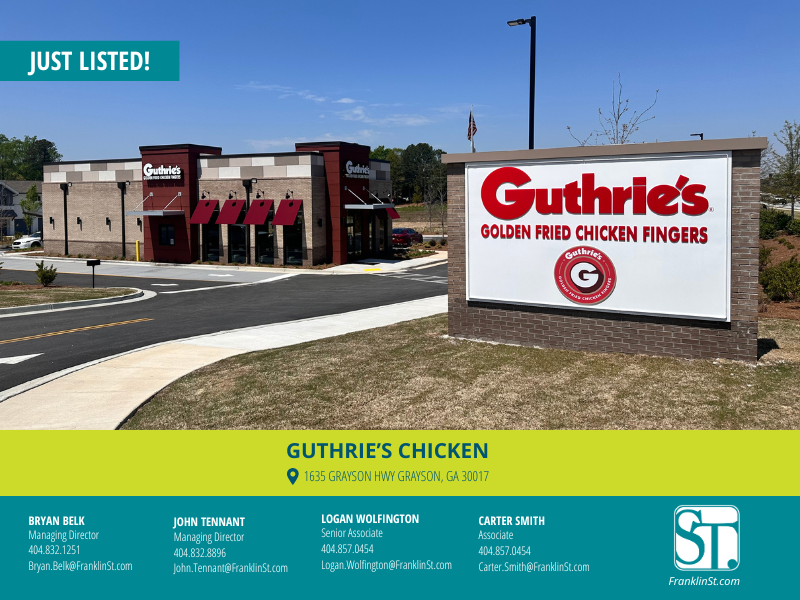 FSAtlRetail's tweet image. JUST LISTED | Guthrie’s Chicken | 46,400 VPD | $130K HHI | Expanding Brand | Atlanta MSA
conta.cc/49JOPCx