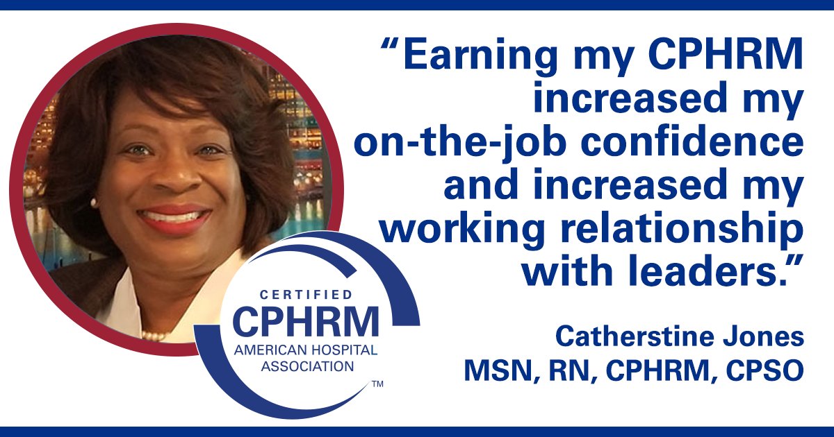 Hear from a current CPHRM about its importance. Catherstine M. Jones says, “Since earning my professional designations, the possibilities for me have been limitless...' Learn more about the benefits of earning the CPHRM: ow.ly/uPUe50RiksK