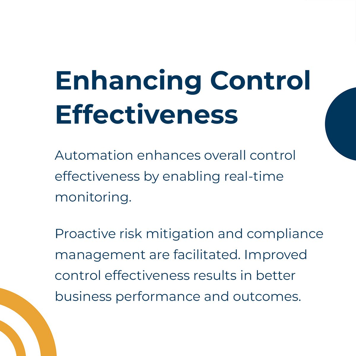 Automate control monitoring & watch efficiency soar! Reduce costs, improve accuracy & gain real-time insights.

#complianceautomation #continuousmonitoring #operationalexcellence #processimprovement #datadrivendecisions #internalcontrols