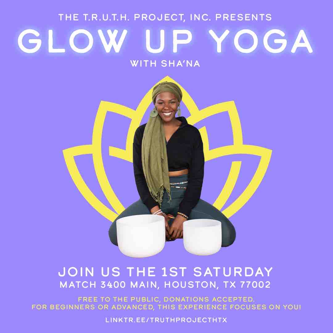 We are having withdrawals and we can’t wait to see you all on May 4th for our Glow Up Yoga Wellness Experience. Sign up here yogi’s! Linktr.ee/truthprojecthtx #GlowUpYoga #Yoga #Yogi #wellness