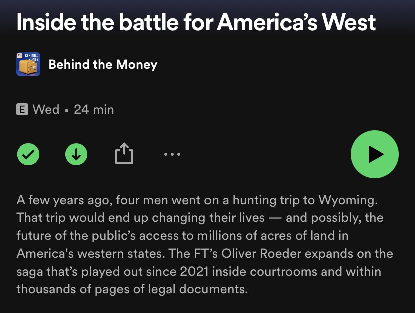 On the latest episode of Behind the Money, the @FT’s @ollie gives us 19th century American history, Woody Guthrie, and …. geometry! Don’t miss 🎧: link.chtbl.com/ftbehind-the-m…