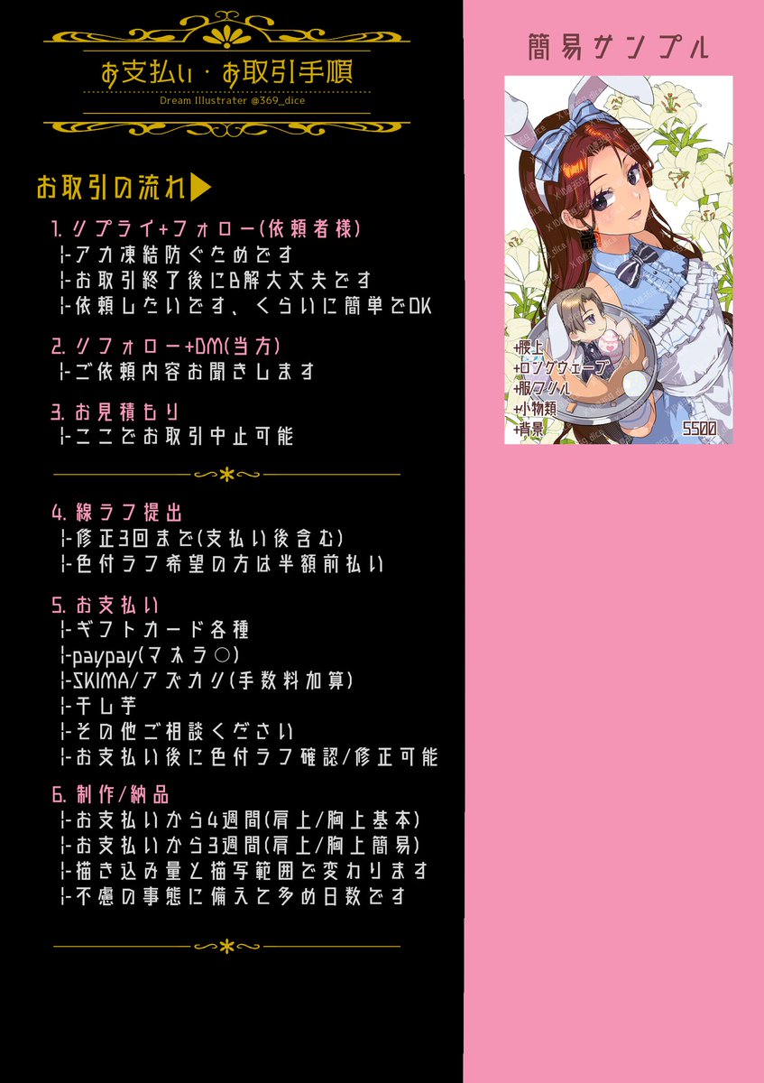 三六九采@夢絵師 tweet media