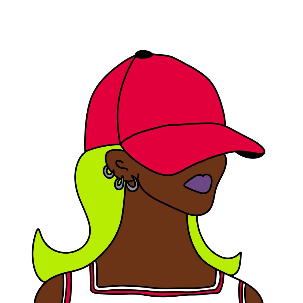 Our Dennis Rodman inspired piece sis sitting pretty at 0.03 ETH ; 

your ticket to the <a href="/BigLeagz/">BigLeagz ⚾</a>