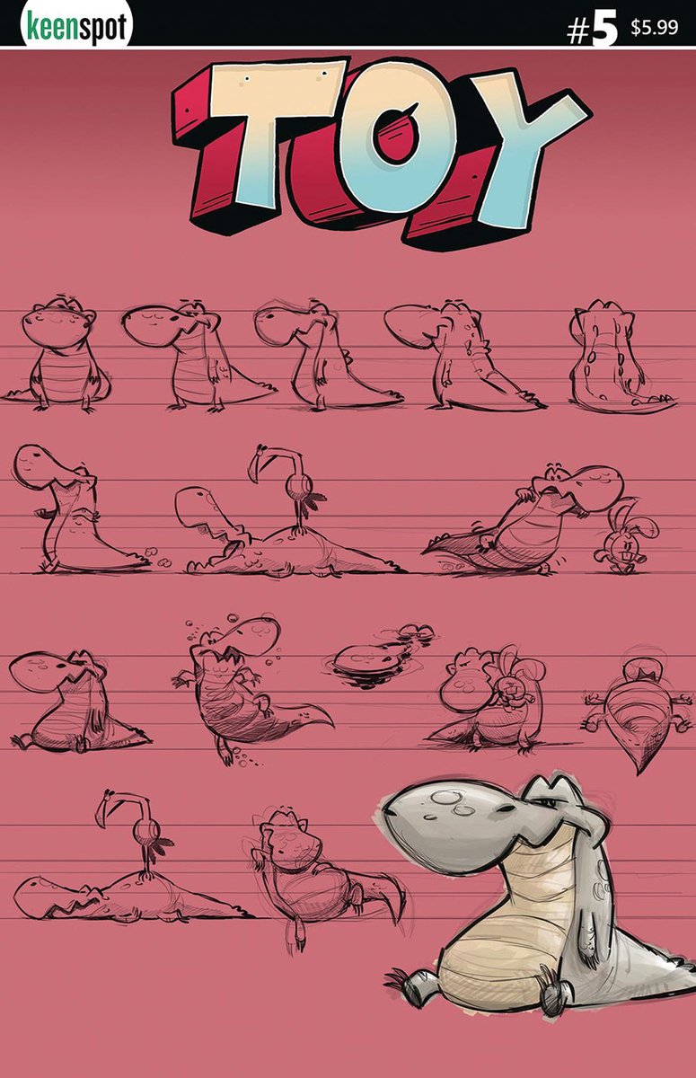 Toy #5 Variant @keenspot 🔥SOLD OUT🔥 Online @MidtownComics Cover - @wGandolpho Creators - Brett Murphy & @wGandolpho Retweets Appreciated 🙂 100s of $0.99(CAD) Comics & Auctions➡️ ebay.ca/str/thencomics #comic #comics #comicbook #comicbooks #NCBD #art #TuesdayFeeling