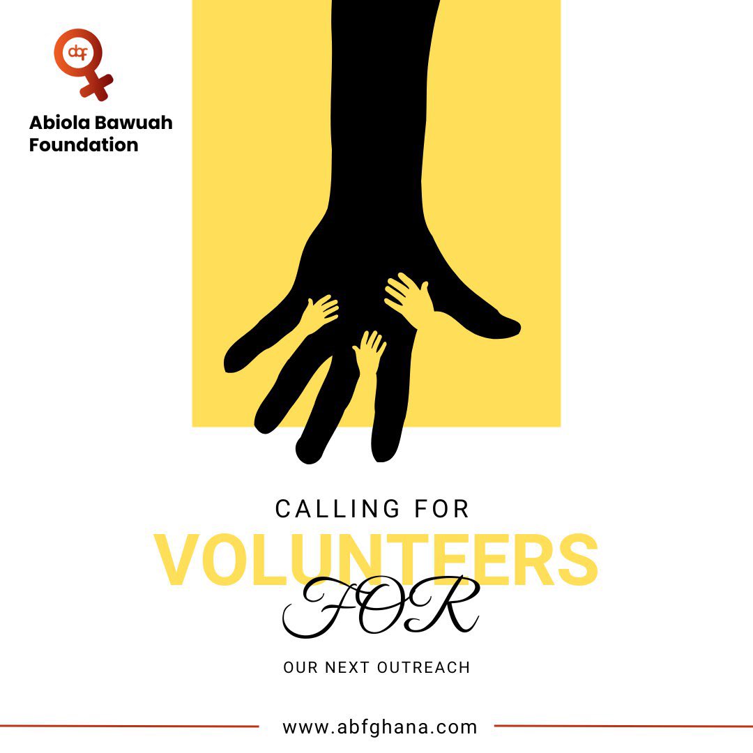 Ready to make a difference? Join us on our next outreach and be a part of something bigger than yourself. Volunteer with ABF and help us change lives together!

#nonprofit #support #donate #charity #charityfoundation #charityghana #fundraising #giveback #empowergirls