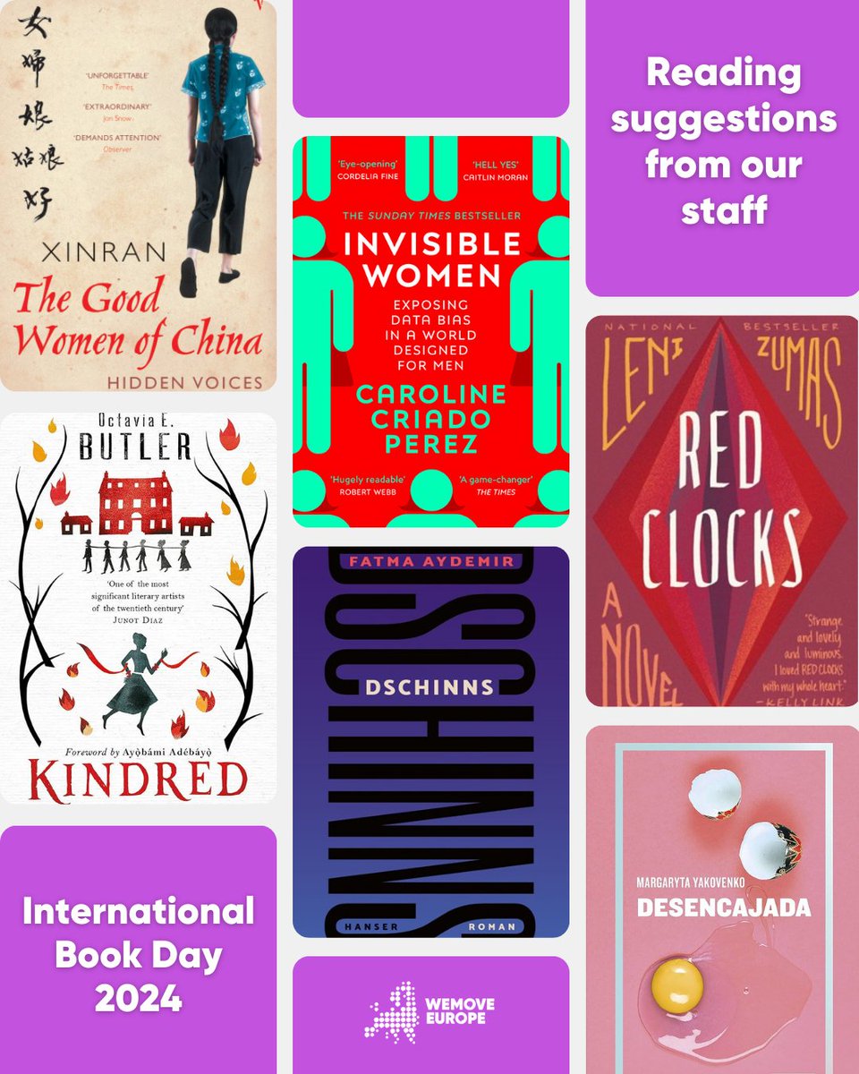 On #InternationalBookDay2024, we want to share some of our favourite readings with you. We hope you enjoy them!