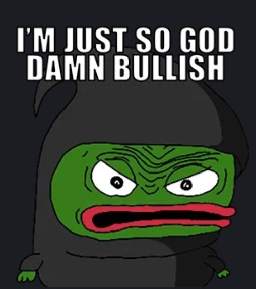 Plazma0x's tweet photo. You need to get more bullish on $PEPE ASAP. https://t.co/ll0wH24M6r