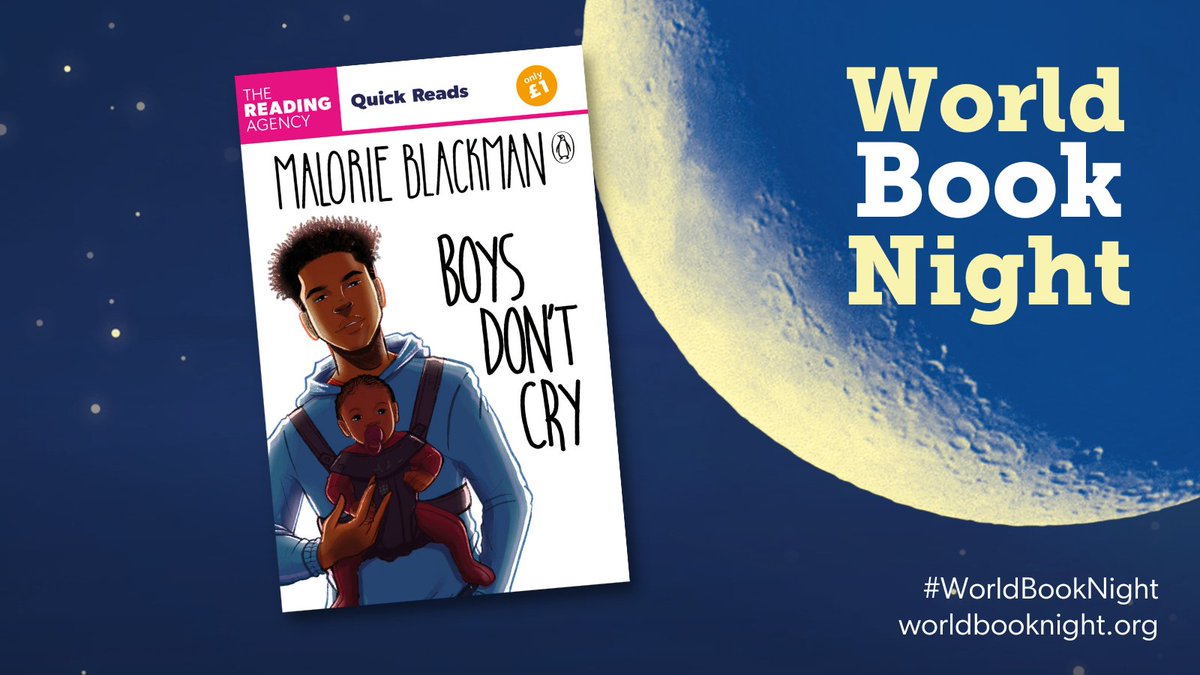 Celebrate World Book Night with a free book to keep! We're delighted to take part and offer copies of @malorieblackman's 'Boys don't cry' to collect from the Old Town Hall in Richmond. richmond.gov.uk/old_town_hall