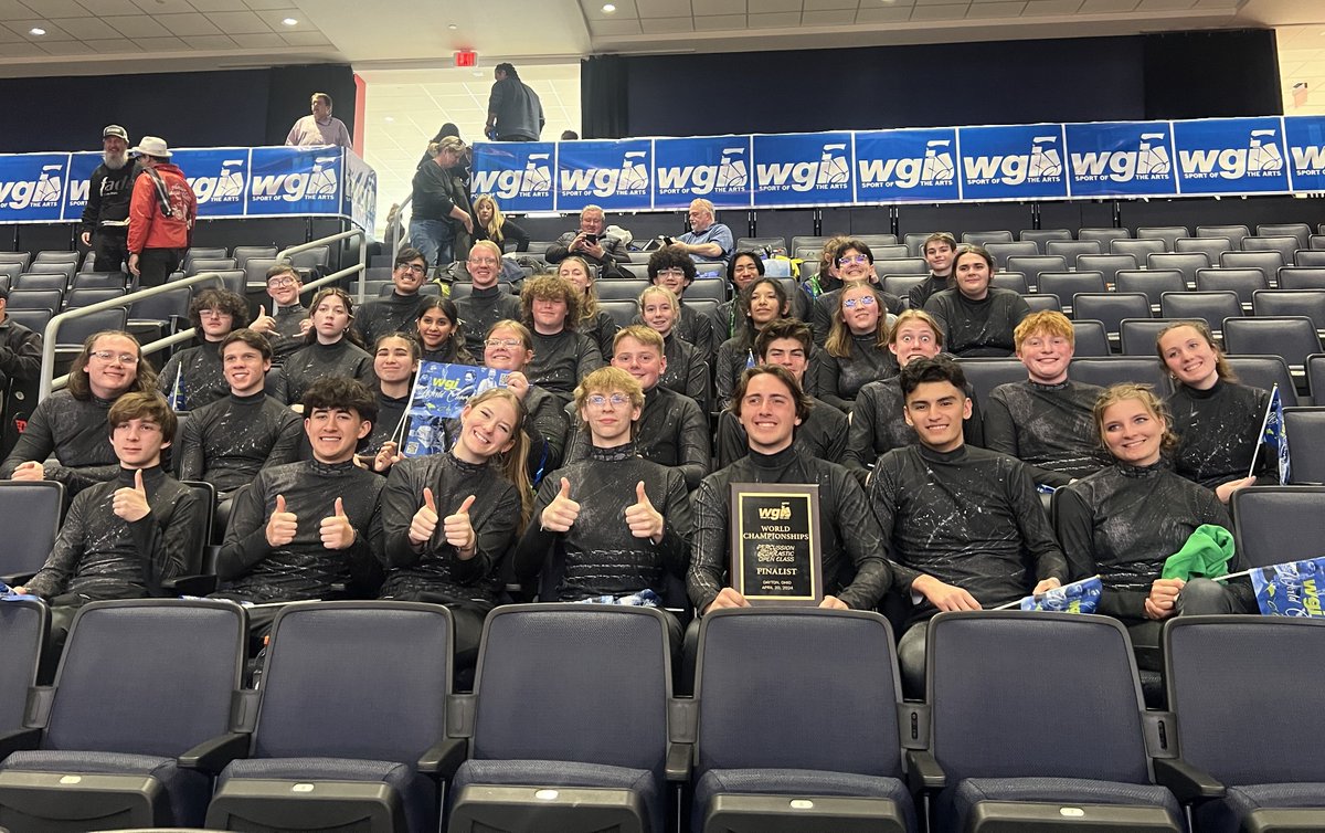Last weekend, Azle High School's Indoor Drumline competed at the WGI World Championships in Dayton, Ohio. Percussion made Finals and placed 13th out of 44 groups from across the country. 🥁🎶💚 We are extremely proud of these Hornets! #WeAreAzle #HornetPride #HornetsInAction