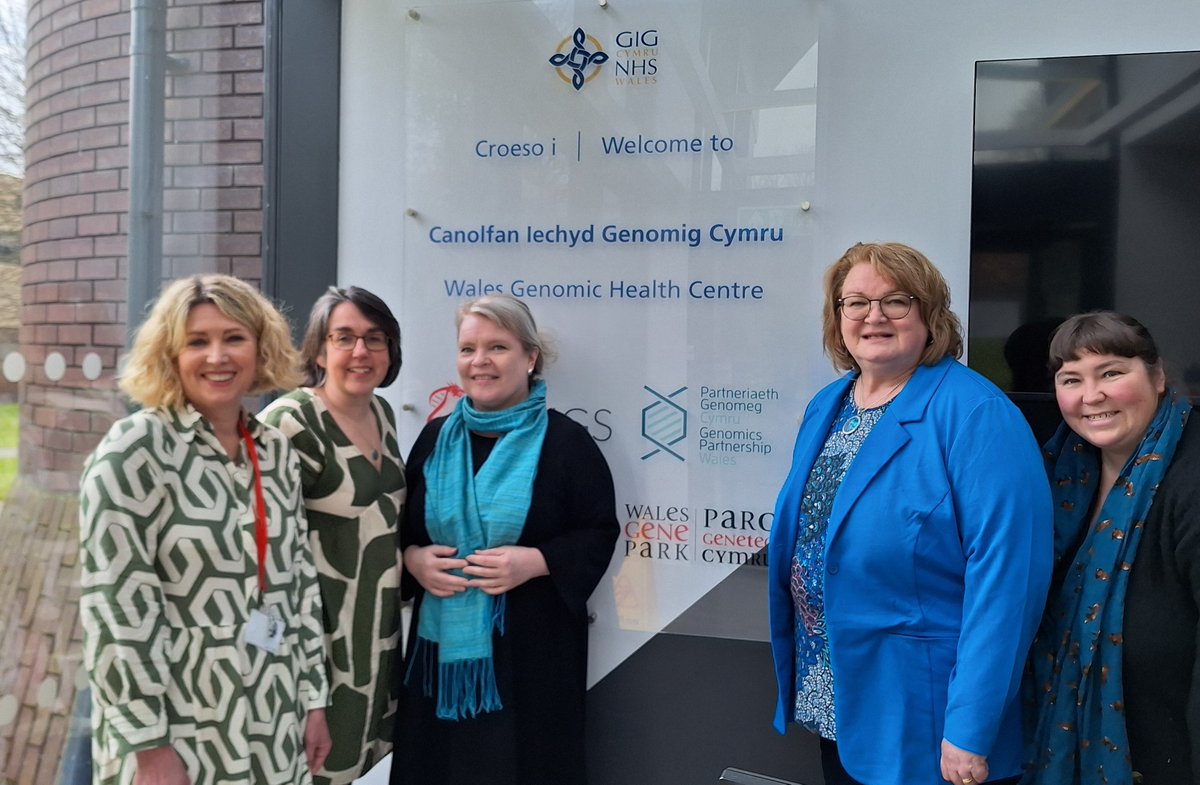 Fab morning with @AHalkoaho &amp; Nina Smolander @TAMK_UAS at <a href="/WalesGenePark/">Wales Gene Park</a> with Rhian Morgan and Emma Hughes <a href="/GeneticAlliance/">Genetic Alliance</a> discussing all things 🧬#education #engagement #patientvoice
Thanks to <a href="/TaithWales/">Taith</a> &amp; <a href="/USWHealthcare/">USW Healthcare</a> <a href="/USWResearch/">USWResearch</a> for supporting this international mobility