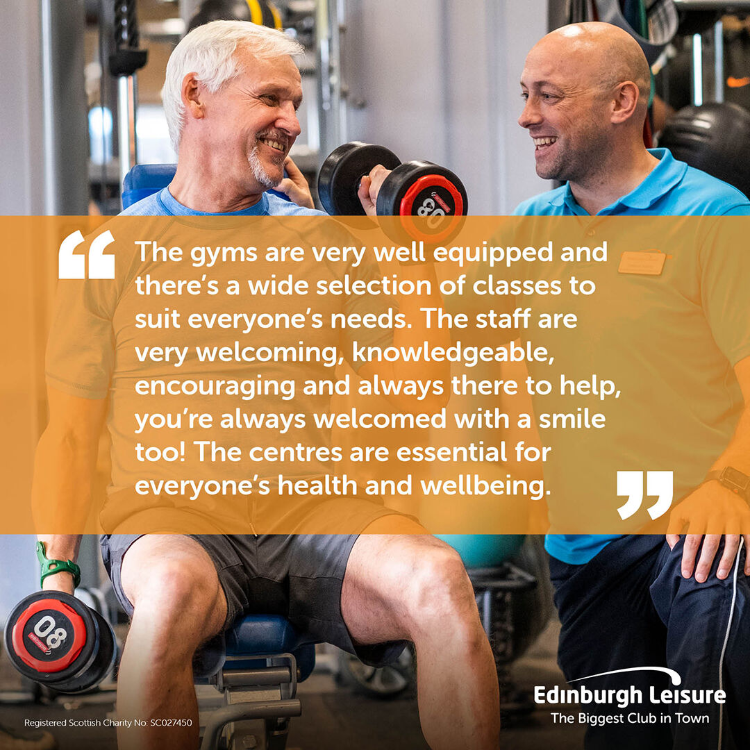 It’s not only our facilities that make your training session better, the friendly faces you see around do too.

Our staff are friendly and supportive, here to help everyone get active and achieve more while making a positive difference. Read what our customer thought!