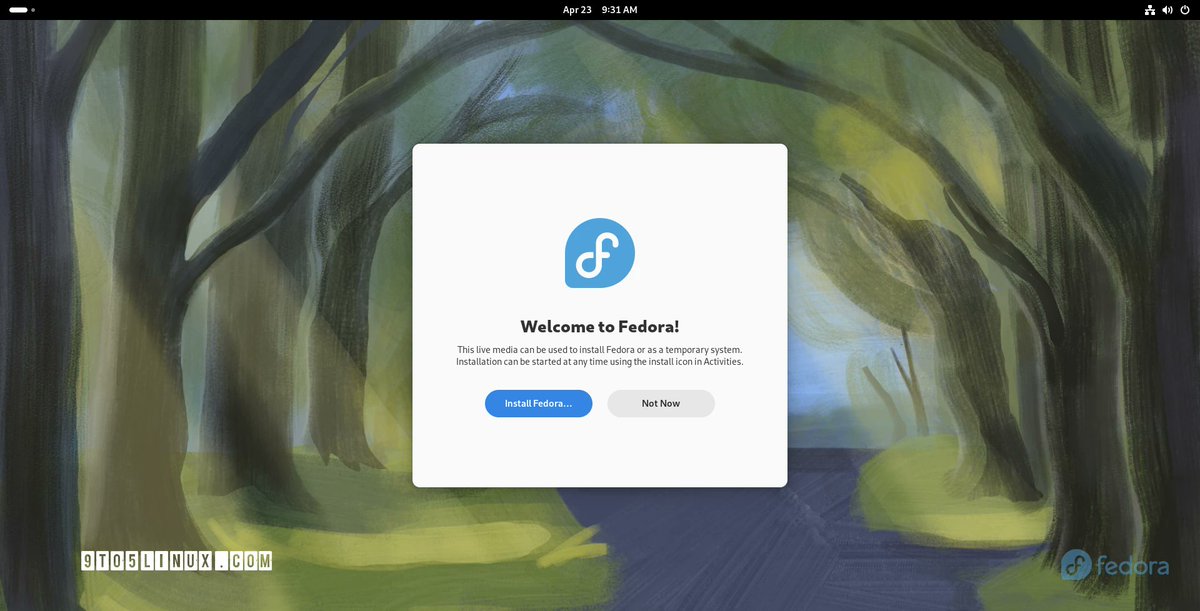 9to5Linux tweet media