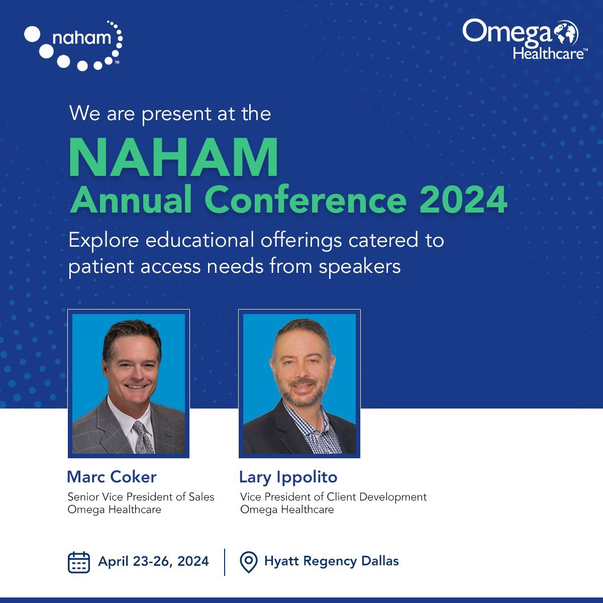 Join us at #NAHAM2024 in Dallas, Texas for insights and networking opportunities with #PatientAccess leaders nationwide. We’ll discuss staffing strategies, prior authorization trends, and leadership challenges.

#Healthcare #MedicalStaffing #HealthcareLeadership