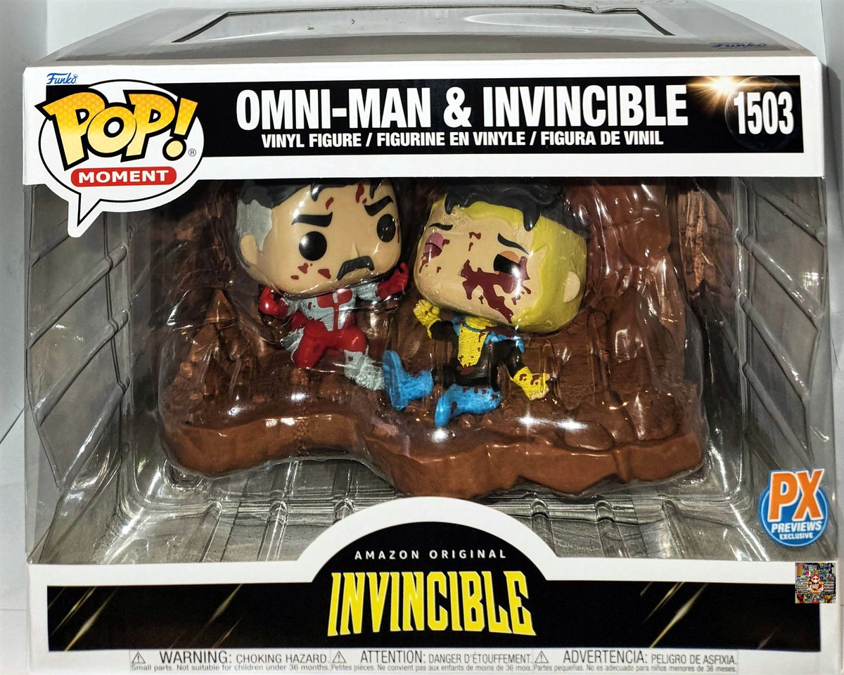 Think Mark Mail Call! 

Invincible PX Exclusive Moment has arrived 🤜💥

#FunkoFamily #FunkoPop #FunkoFunatic #Funaticofthemonth #Invincible #OmniMan #Amazon #Animation #TVSeries #Collectible #Figures #Toys