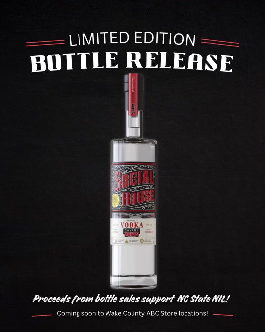 Want to help out Savage Wolves? Please tag your favorite bar, tavern or hangout spot and ask them to stock Savage Wolves Vodka so it's available for your next get together. Coming this weekend! @KHadreeH @yoursocialhouse @cary_joshi @wakecountyabc