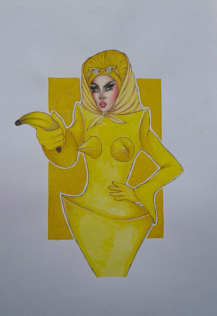 🍌💛👑 She is the Queen of Wind 👑💛🍌

#TeamNymphia #nymphiawind #DragRace #RuPaulsDragRace