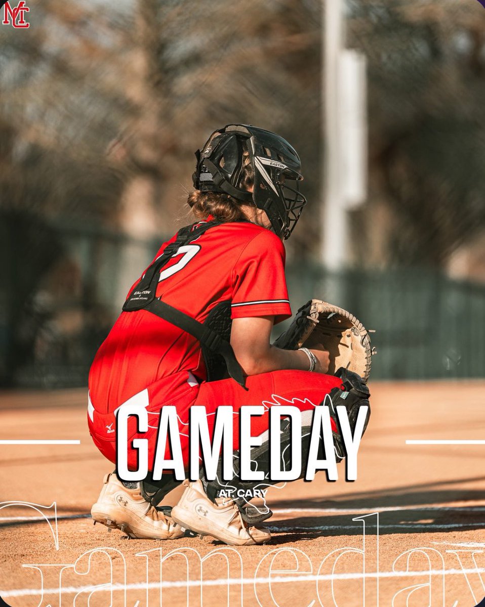 GAMEDAY!!! The Mustangs are on the road to Cary tonight! First pitch is at 6pm!🥎