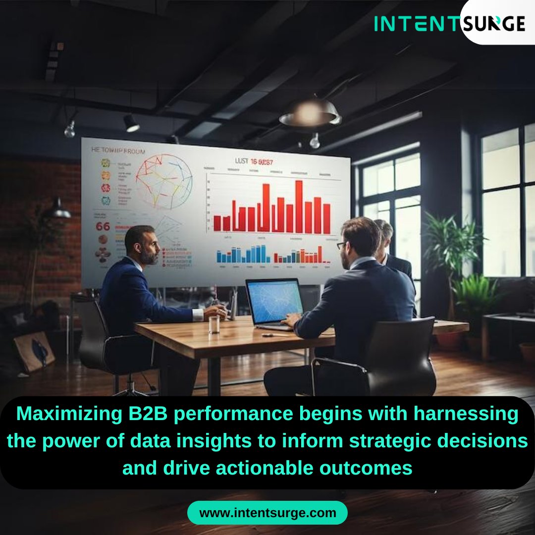 Harness the power of data insights to maximize B2B performance and unlock untapped potential within your business. Intent Surge empowers organizations with actionable data-driven insights. 

#IntentSurge #B2B #DataInsights #B2BPerformance #BusinessIntelligence #DataAnalytics