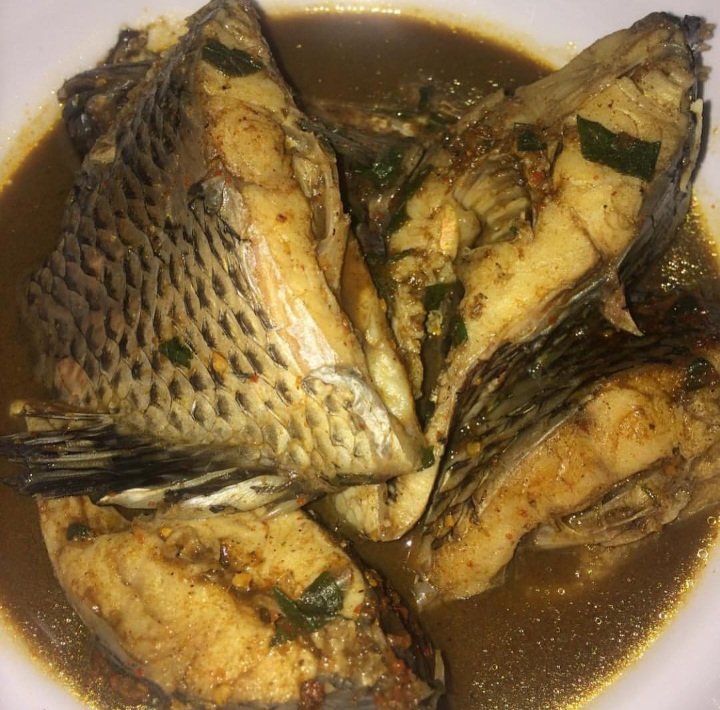 Who else wants this right now ?
Tilapia fish pepper soup😁😁