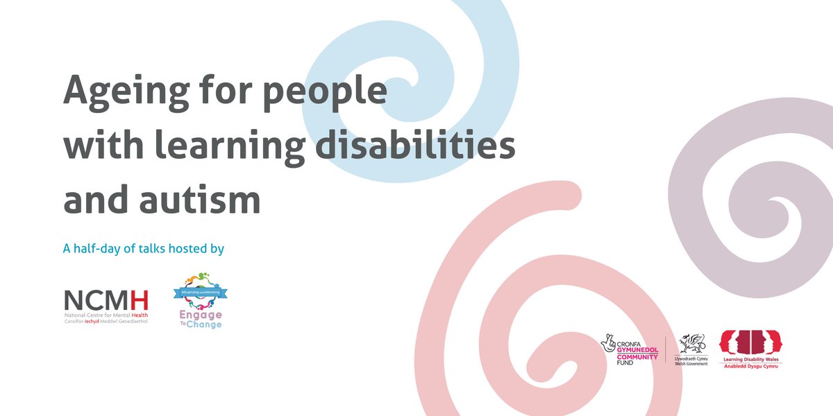 Upcoming event 📆 'Ageing for people with learning disabilities and autism' Join us for a half-day of talks with world-leading researchers and national organisations to discuss the impact of ageing for those with a learning disability and autism. Sign up today ⬇️…