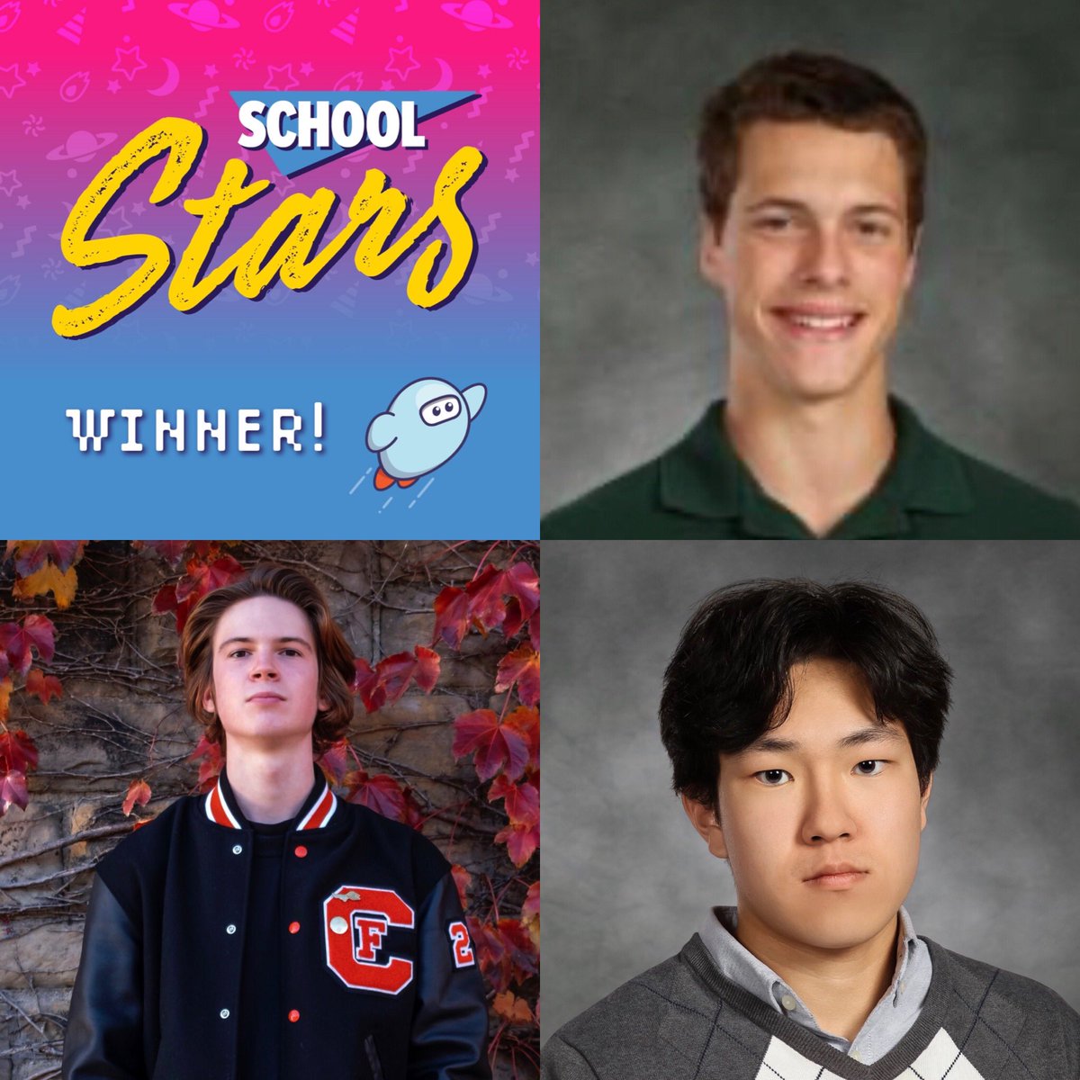 We have a winner! Congrats to Marketing students Taein Kang, Kaz Kanieski and Robby Mignogna for being selected as the @sorareadingapp Global Grand Prize Winner in the School Stars Contest! #thisisChagrin