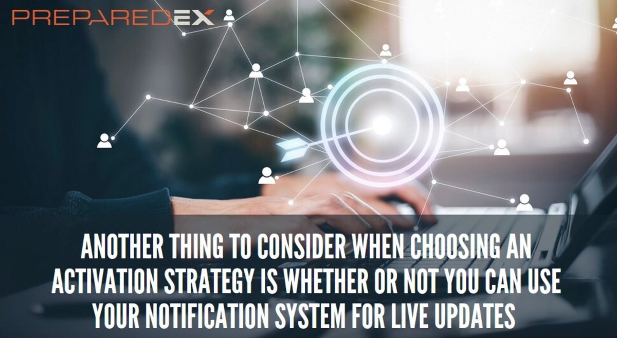 Can you use your emergency notification system for live updates?  #realtime #preparedness #preparedex